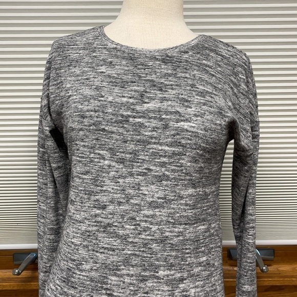 Lou & Grey Heathered Gray Super Soft Terry Dress Size XS - Picture 5 of 10